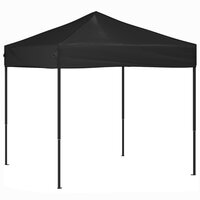 Partytent inklapbaar 2x2 m zwart 2