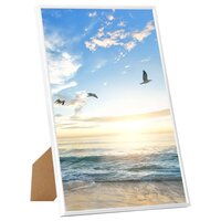 Fotolijsten 5 st voor tafel 21x29,7 cm MDF wit 2