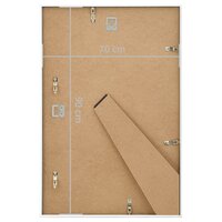 Fotolijsten 5 st voor wand of tafel 70x90 cm MDF wit 8