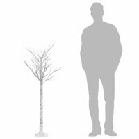 Kerstboom wilg 140 meerkleurige LED&amp;apos;s binnen en buiten 1,5 m 7