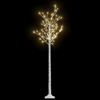 Kerstboom wilg met 180 warmwitte LED&amp;apos;s binnen en buiten 1,8 m 2