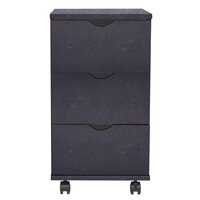 Ladekast 33x45x60 cm zwart 2