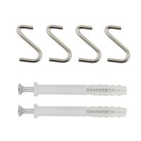 Magnetronkast 60x39,6x123 cm bewerkt hout wit en eikenkleurig 7