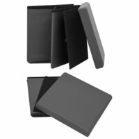 Opbergkruk inklapbaar PVC grijs 5