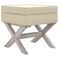Opbergkruk 45x45x49 cm linnen beige 2