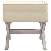 Opbergkruk 45x45x49 cm linnen beige 3
