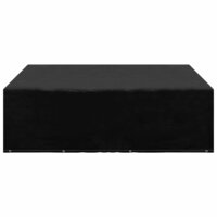 Tuinmeubelhoezen 2 st met 12 oogjes 250x250x70 cm 3