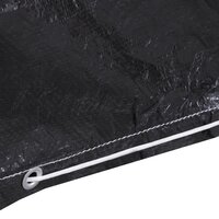 Tuinmeubelhoezen 2 st met 6 oogjes 160x80x75 cm 5