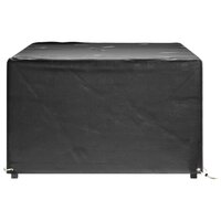 Tuinmeubelhoezen 2 st 8 oogjes rechthoekig 180x122x75 cm 5