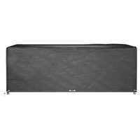 Tuinmeubelhoezen 2 st met 12 oogjes rechthoekig 230x165x80 cm 4