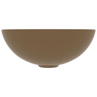 Wastafel rond keramiek matcr&egrave;me 3