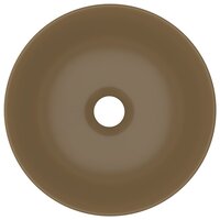 Wastafel rond keramiek matcr&egrave;me 4