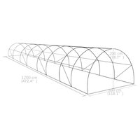 Kas 36 m&sup2; 1200x300x200 cm 12