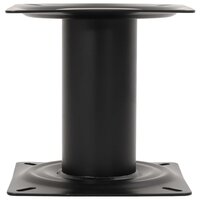 Bootstoelpoot 18 cm staal zwart 5