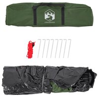 Tent 2-persoons snelontgrendeling groen 11