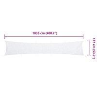 Camouflagenet met opbergzak 1038x137 cm wit 7