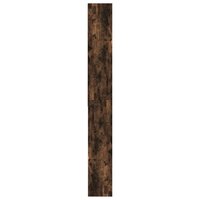 Wasmachinekast 64x24x190 cm gerookt eikenkleurig 7