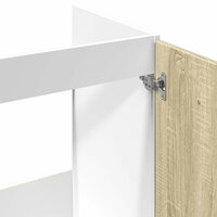 Onderkast 80x46x81,5 cm bewerkt hout sonoma eikenkleurig 11