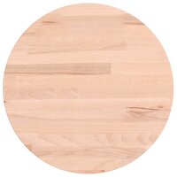 Tafelblad rond &Oslash;30x1,5 cm massief beukenhout 2