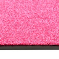 Deurmat wasbaar 40x60 cm roze 5