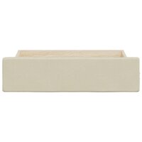 Bedlades 2 st bewerkt hout en kunstleer cr&egrave;mekleurig 4