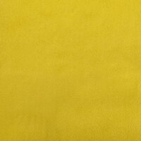 Massage chaise longue met bolster fluweel geel 9