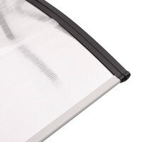 Garage voor robotmaaier 80x101x46 cm zwart 7