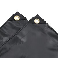 Dekzeil 650 g/m&sup2; 1x2,5 m zwart 5