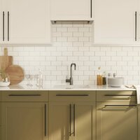 Handvatten 10 st 320 mm roestvrij staal zwart 4