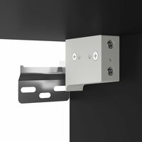 3-delige Badkamermeubelset bewerkt hout zwart 11