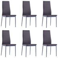 7-delige Eethoek grijs 6