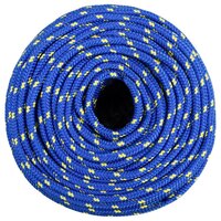 Boot touw 6 mm 50 m polypropyleen blauw 3