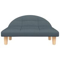 Hondenmand 70x52x30 cm stof donkergrijs 3