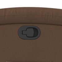 Sta-op-stoel verstelbaar stof bruin 11