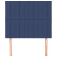 Hoofdborden 2 st 90x5x78/88 cm stof blauw 3