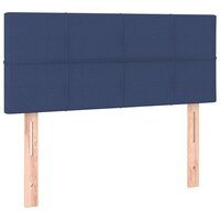 Hoofdbord 80x5x78/88 cm stof blauw 2