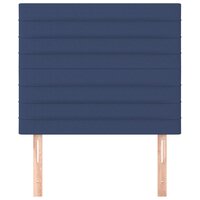 Hoofdborden 2 st 80x5x78/88 cm stof blauw 3
