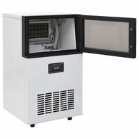 IJsblokjesmachine 45 kg/24 u zwart  5