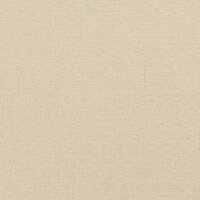 Slaapbank 100x200 cm stof cr&egrave;mekleurig 7