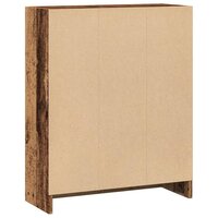Boekenkast 60x24x76 cm bewerkt hout oud houtkleurig 6