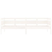 Slaapbank massief grenenhout wit 80x200 cm 5