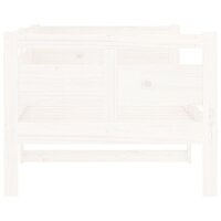 Slaapbank massief grenenhout wit 80x200 cm 6