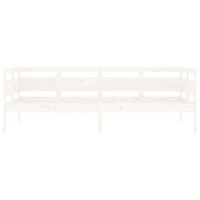 Slaapbank massief grenenhout wit 90x190 cm 5