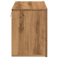 Tv-meubel wandgemonteerd 60x30x41 cm artisanaal eikenkleurig 7
