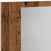 Badkamerspiegelkast LED 40x12x45 cm bewerkt hout oud hout 12