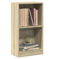 Boekenkast 40x24x75 cm bewerkt hout sonoma eikenkleurig 4