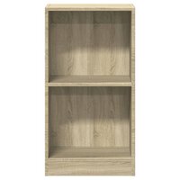 Boekenkast 40x24x75 cm bewerkt hout sonoma eikenkleurig 5