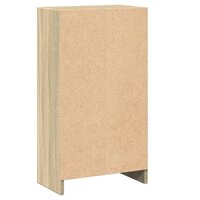 Boekenkast 40x24x75 cm bewerkt hout sonoma eikenkleurig 7