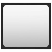 Badkamermeubelset spaanplaat zwart 11