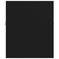 Wastafelkast 80x38,5x46 cm bewerkt hout zwart 6